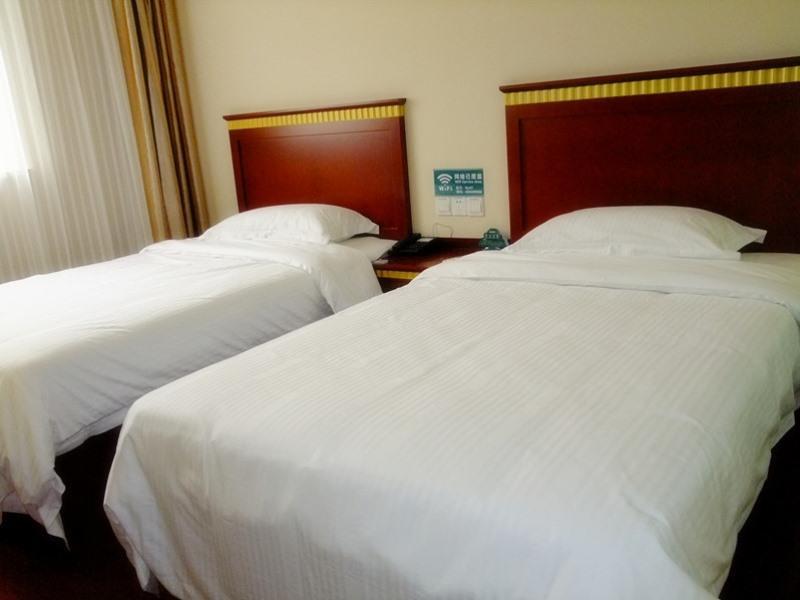 Greentree Inn Jiangsu Yangzhou Jiangdu Longcheng Road Express Hotel Exterior foto