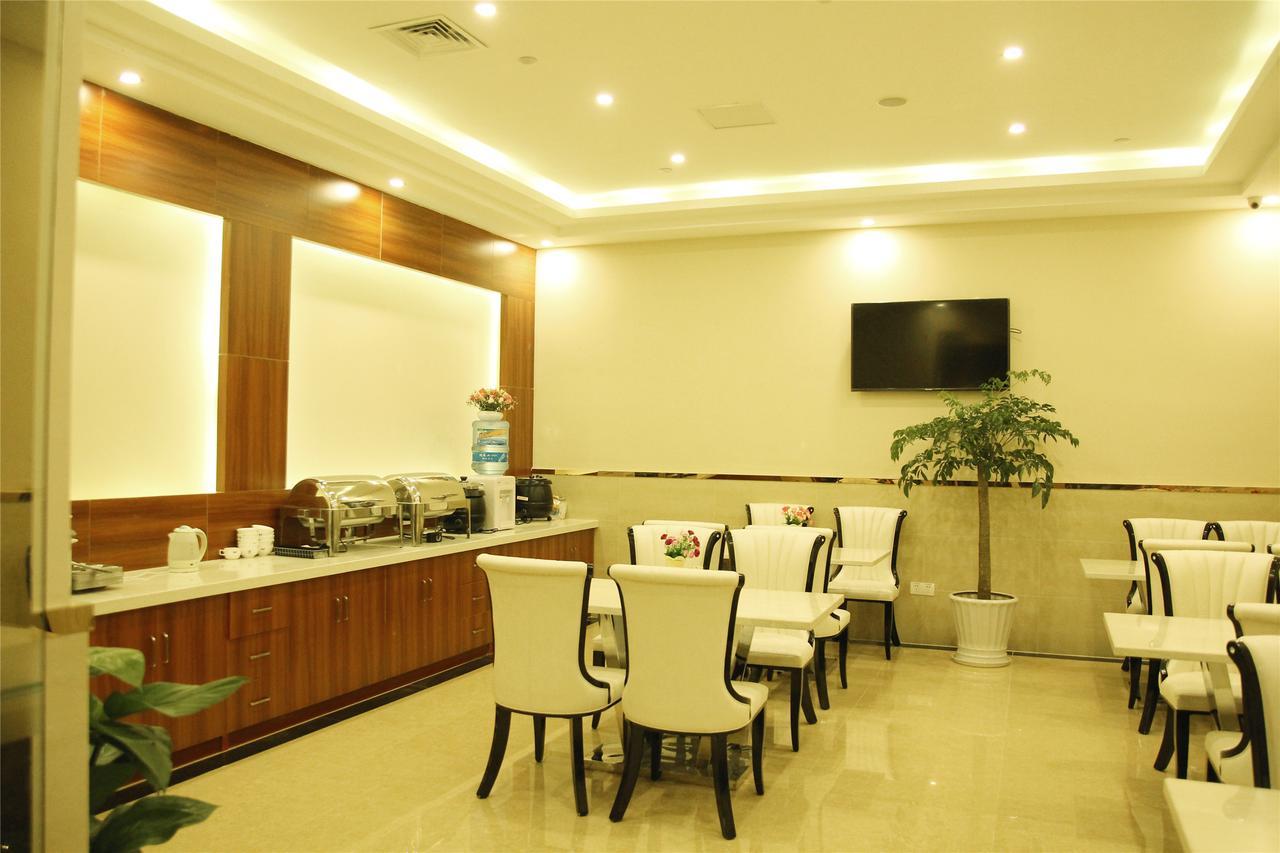 Greentree Inn Jiangsu Yangzhou Jiangdu Longcheng Road Express Hotel Exterior foto