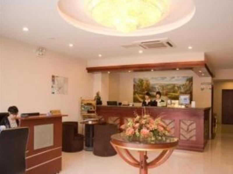Greentree Inn Jiangsu Yangzhou Jiangdu Longcheng Road Express Hotel Exterior foto